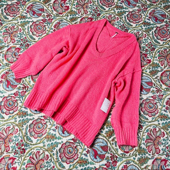 Free People Brookside Tunic in Alpine Rose O1 - Picture 9 of 15
